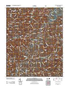 Shining Rock 2011 topographic map thumbnail