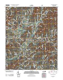 Peachtree 2011 topographic map thumbnail