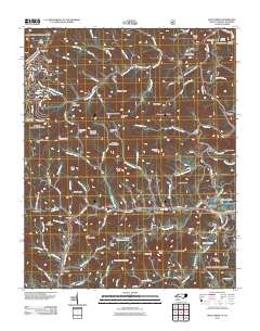 Bald Creek 2011 topographic map thumbnail
