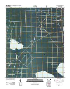 Catfish Lake 2011 topographic map thumbnail