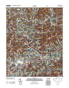 Clyde 2011 topographic map thumbnail