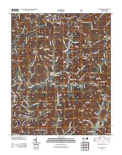 Fines Creek 2011 topographic map thumbnail