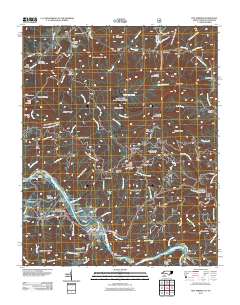 Hot Springs 2011 topographic map thumbnail