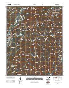 Grandfather Mountain 2011 topographic map thumbnail