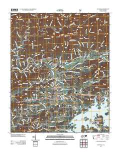 Hayesville 2011 topographic map thumbnail