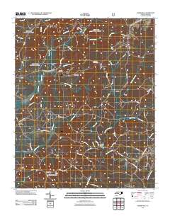 Harrisville 2011 topographic map thumbnail