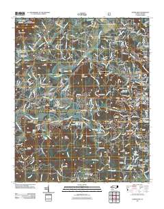 Horse Shoe 2011 topographic map thumbnail