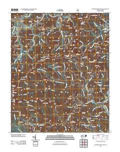 Dunsmore Mountain 2011 topographic map thumbnail