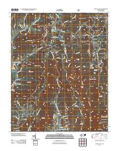 Linville Falls 2011 topographic map thumbnail
