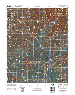 Mount Gilead East 2011 topographic map thumbnail