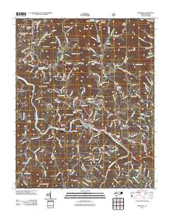 Marshall 2011 topographic map thumbnail