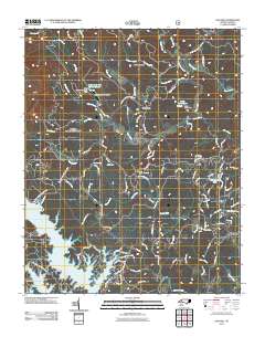 Oak Hill 2011 topographic map thumbnail