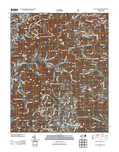 Scaly Mountain 2011 topographic map thumbnail