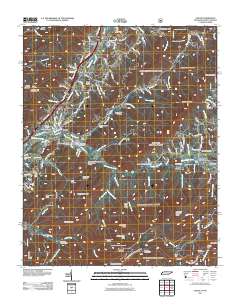 Unicoi 2011 topographic map thumbnail