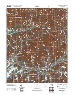 Shooting Creek 2011 topographic map thumbnail