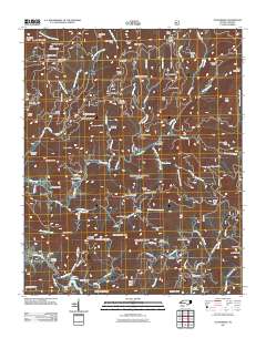 Tuckasegee 2011 topographic map thumbnail