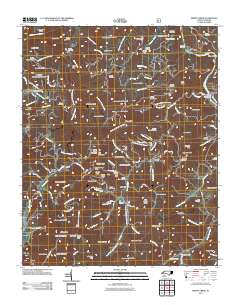 Spring Creek 2011 topographic map thumbnail
