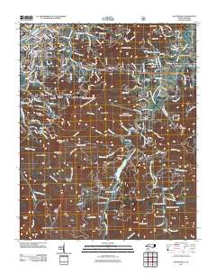 Waynesville 2011 topographic map thumbnail