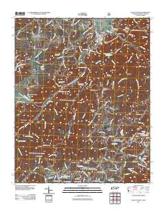 Tellico Plains 2011 topographic map thumbnail