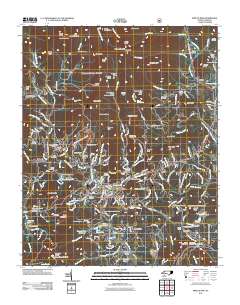 Spruce Pine 2011 topographic map thumbnail
