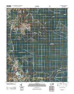 Maysville 2011 topographic map thumbnail