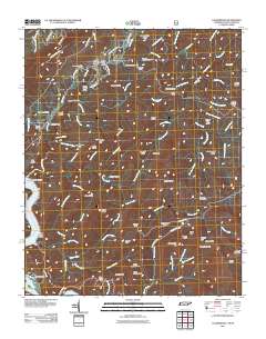 Calderwood 2011 topographic map thumbnail