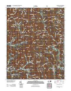 Carvers Gap 2011 topographic map thumbnail