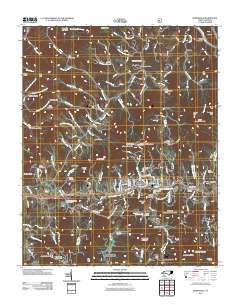Burnsville 2011 topographic map thumbnail