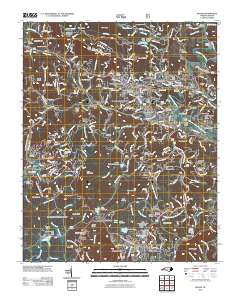 Boone 2011 topographic map thumbnail