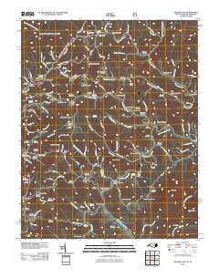 Baldwin Gap 2011 topographic map thumbnail