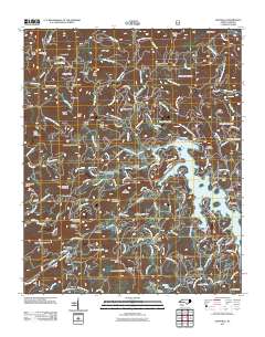 Glenville 2011 topographic map thumbnail