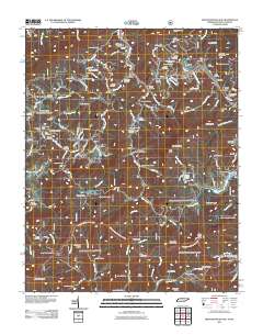 Iron Mountain Gap 2011 topographic map thumbnail