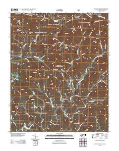McDaniel Bald 2011 topographic map thumbnail