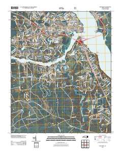 New Bern 2011 topographic map thumbnail