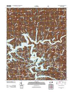 Noland Creek 2011 topographic map thumbnail