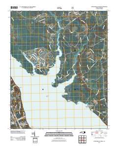 Upper Broad Creek 2011 topographic map thumbnail