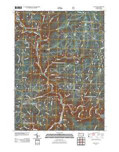 Hallton 2011 topographic map thumbnail