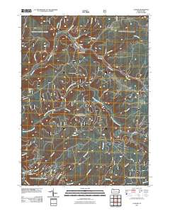 Ludlow 2011 topographic map thumbnail
