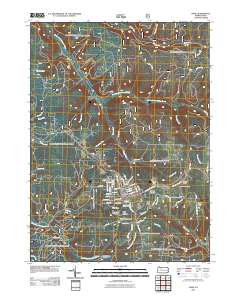 Kane 2011 topographic map thumbnail