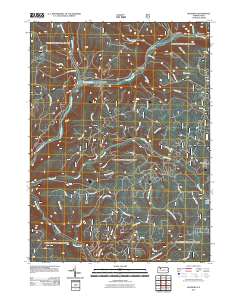 Mayburg 2011 topographic map thumbnail