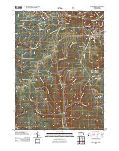 Mount Jewett 2011 topographic map thumbnail