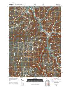Sheffield 2011 topographic map thumbnail