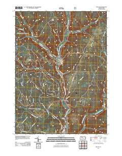 Wilcox 2011 topographic map preview