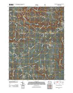 Marienville West 2011 topographic map thumbnail