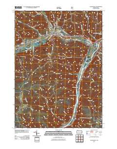 Youngsville 2011 topographic map thumbnail