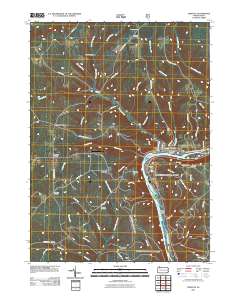 Tidioute 2011 topographic map thumbnail