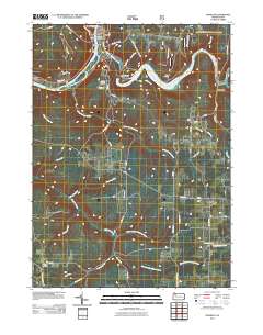 Tionesta 2011 topographic map thumbnail