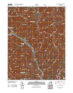 Rawley Springs 2011 topographic map thumbnail