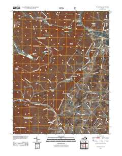 Stokesville 2011 topographic map thumbnail