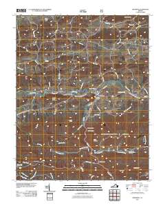 Speedwell 2011 topographic map thumbnail